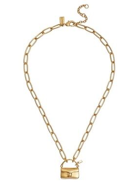 Coach Tabby Handbag Necklace NWT